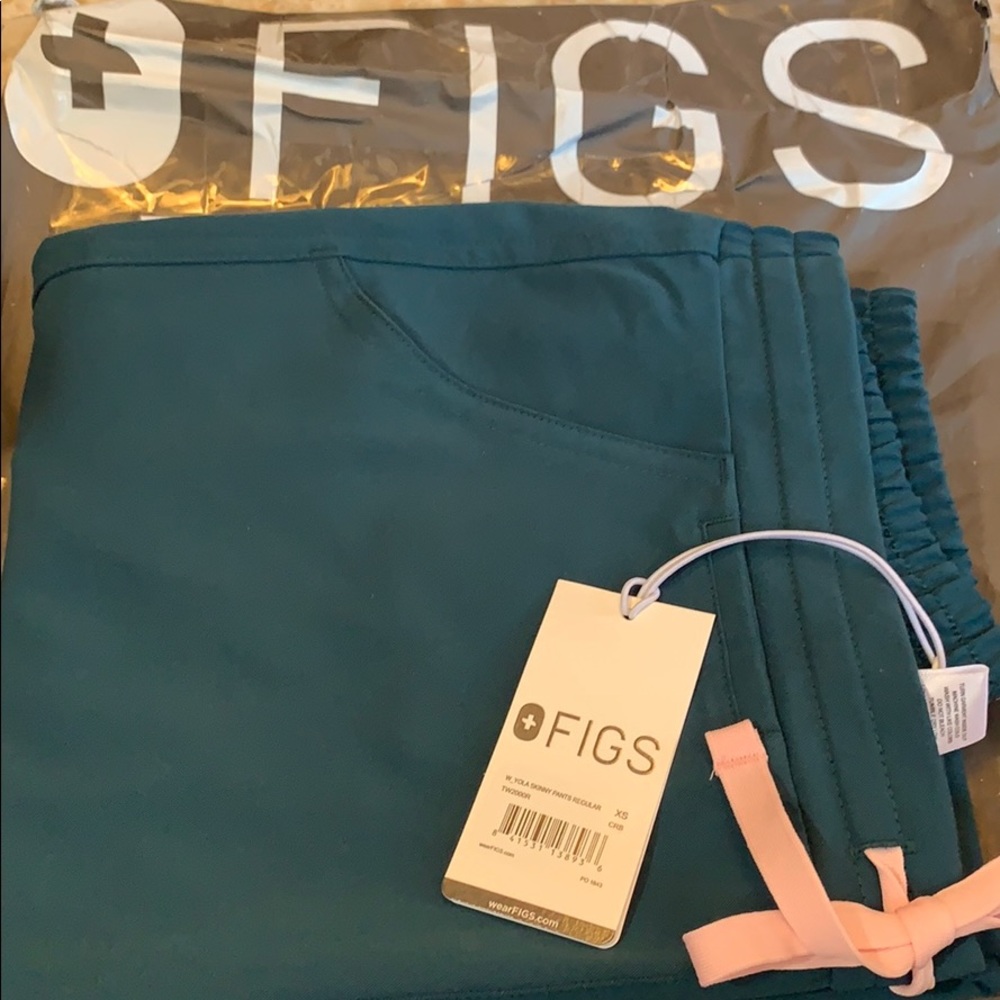 Figs yola Caribbean blue xs